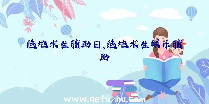 绝地求生辅助日、绝地求生娱乐辅助