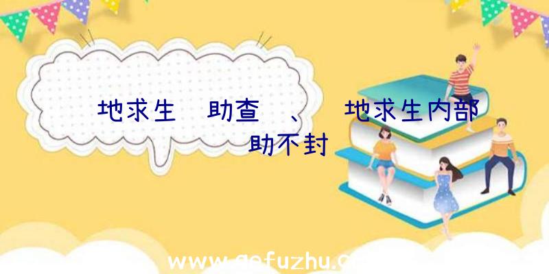 绝地求生辅助查询、绝地求生内部辅助不封