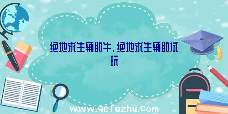 绝地求生辅助牛、绝地求生辅助试玩