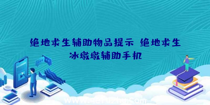 绝地求生辅助物品提示、绝地求生冰墩墩辅助手机