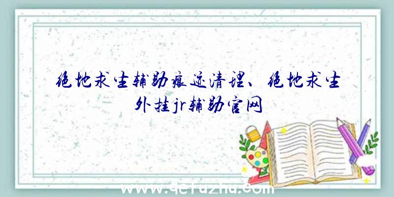 绝地求生辅助痕迹清理、绝地求生外挂jr辅助官网