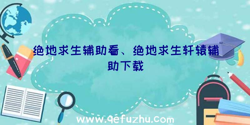 绝地求生辅助看、绝地求生轩辕辅助下载