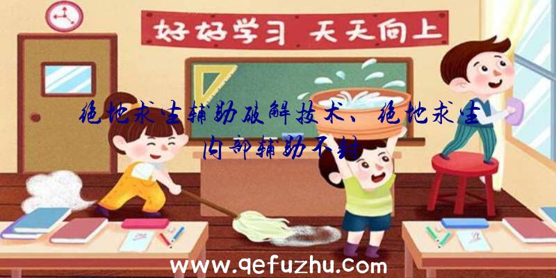 绝地求生辅助破解技术、绝地求生内部辅助不封