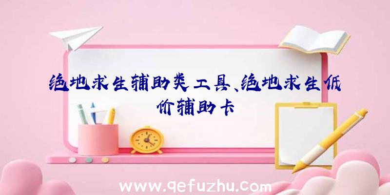 绝地求生辅助类工具、绝地求生低价辅助卡