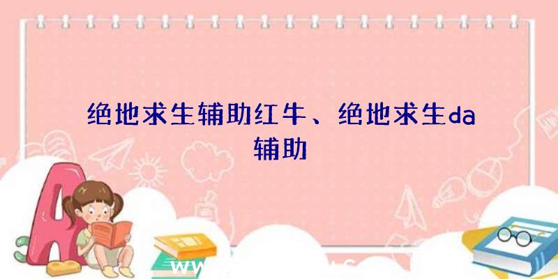 绝地求生辅助红牛、绝地求生da辅助