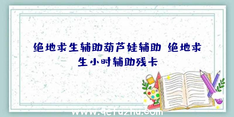 绝地求生辅助葫芦娃辅助、绝地求生小时辅助残卡