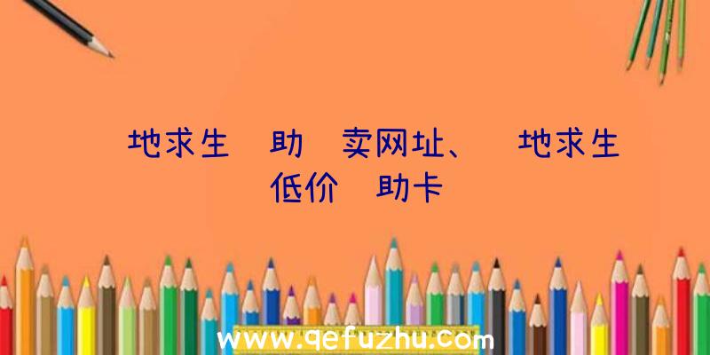 绝地求生辅助贩卖网址、绝地求生低价辅助卡