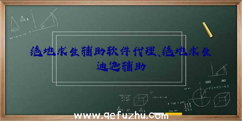 绝地求生辅助软件代理、绝地求生迪迦辅助