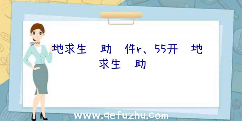 绝地求生辅助软件r、55开绝地求生辅助