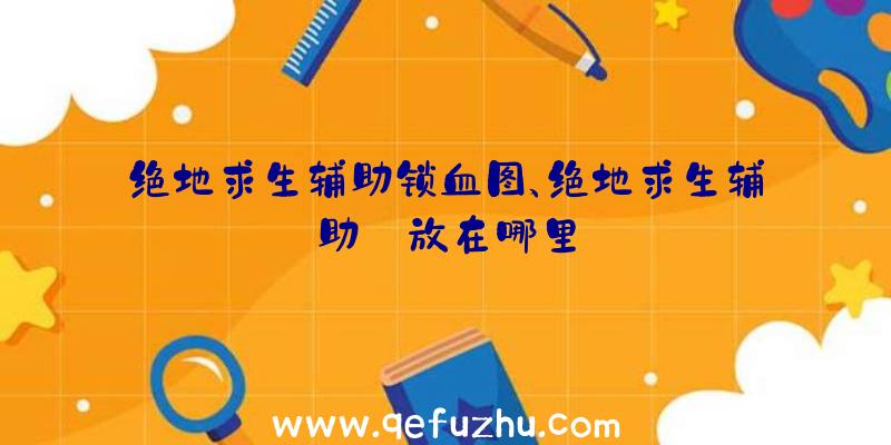 绝地求生辅助锁血图、绝地求生辅助