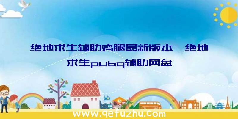 绝地求生辅助鸡腿最新版本、绝地求生pubg辅助网盘