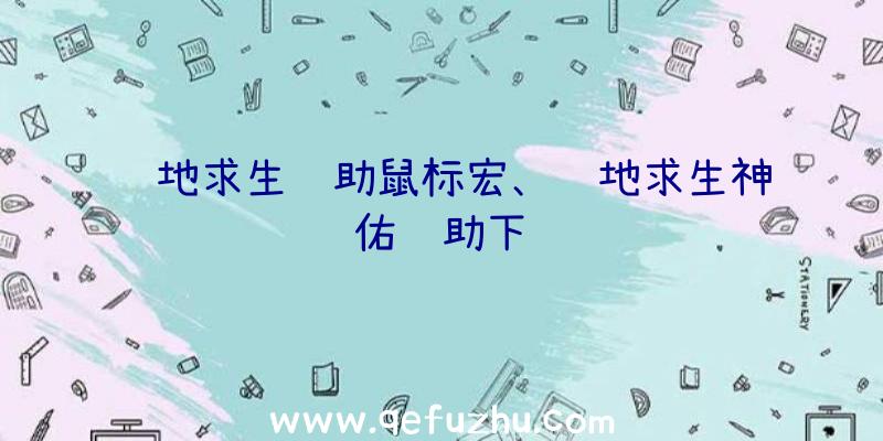 绝地求生辅助鼠标宏、绝地求生神佑辅助下载