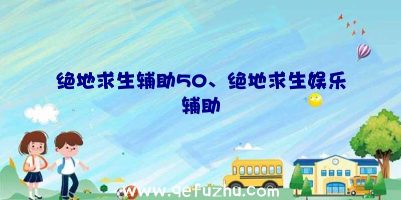 绝地求生辅助50、绝地求生娱乐辅助