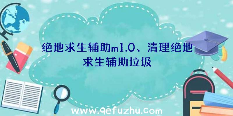 绝地求生辅助m1.0、清理绝地求生辅助垃圾