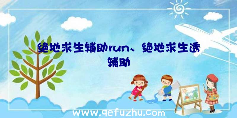 绝地求生辅助run、绝地求生透辅助