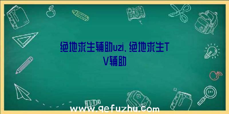 绝地求生辅助uzi、绝地求生TV辅助