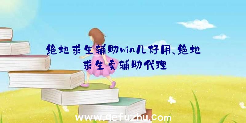 绝地求生辅助win几好用、绝地求生卖辅助代理