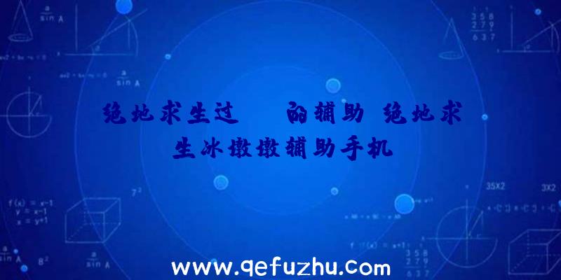 绝地求生过obs的辅助、绝地求生冰墩墩辅助手机