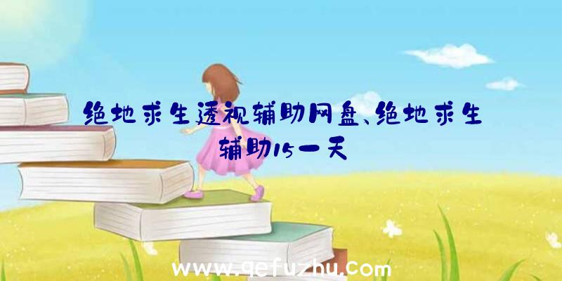 绝地求生透视辅助网盘、绝地求生辅助15一天