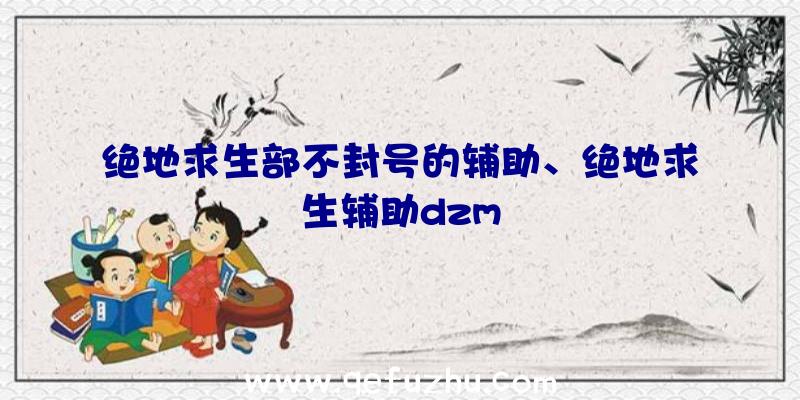 绝地求生部不封号的辅助、绝地求生辅助dzm