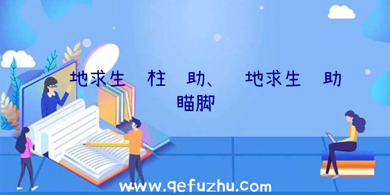 绝地求生铁柱辅助、绝地求生辅助瞄脚