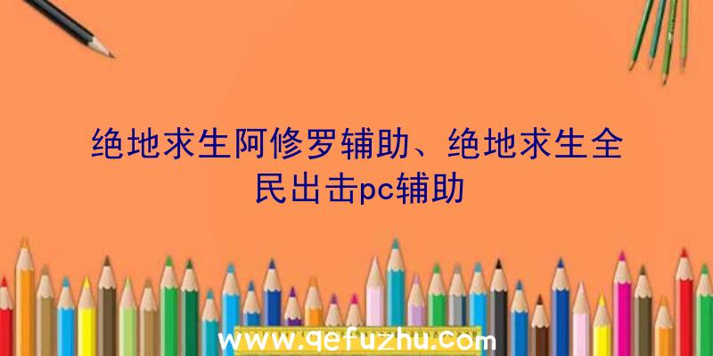 绝地求生阿修罗辅助、绝地求生全民出击pc辅助