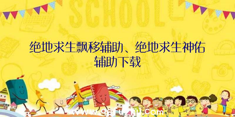 绝地求生飘移辅助、绝地求生神佑辅助下载