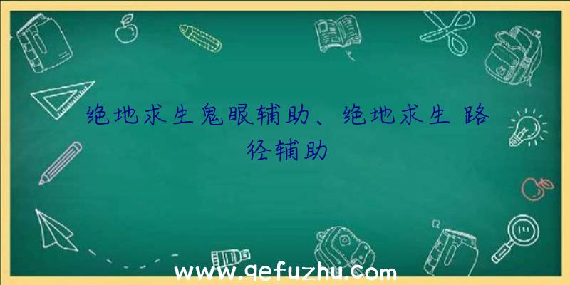 绝地求生鬼眼辅助、绝地求生