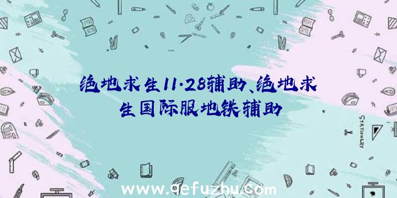 绝地求生11.28辅助、绝地求生国际服地铁辅助