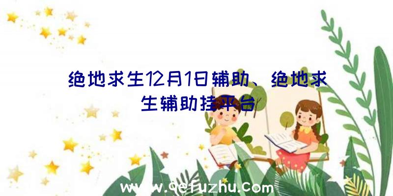 绝地求生12月1日辅助、绝地求生辅助挂平台