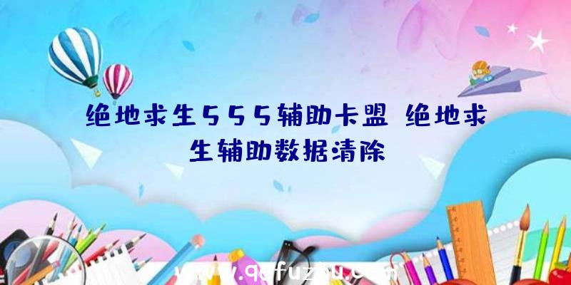 绝地求生555辅助卡盟、绝地求生辅助数据清除