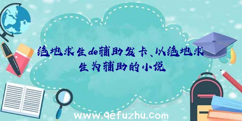 绝地求生de辅助发卡、以绝地求生为辅助的小说