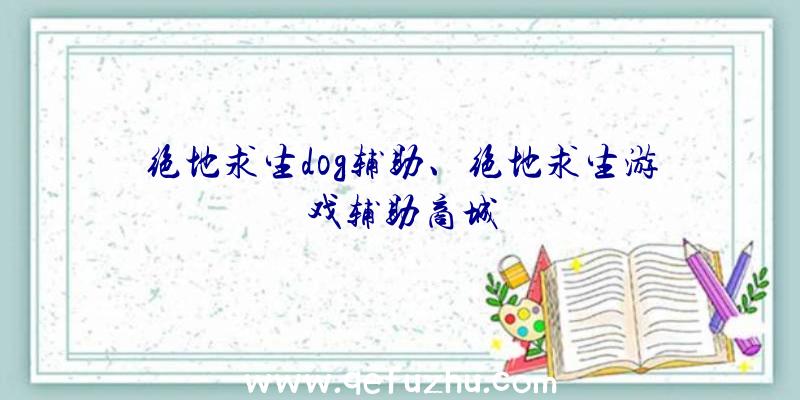 绝地求生dog辅助、绝地求生游戏辅助商城