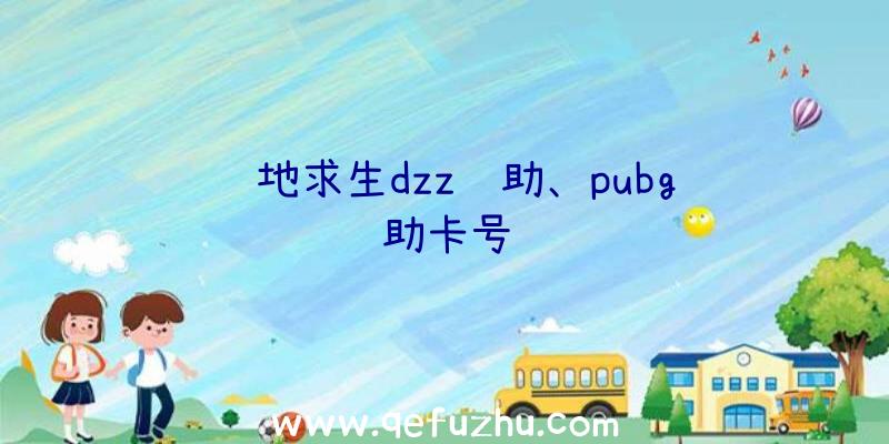 绝地求生dzz辅助、pubg辅助卡号