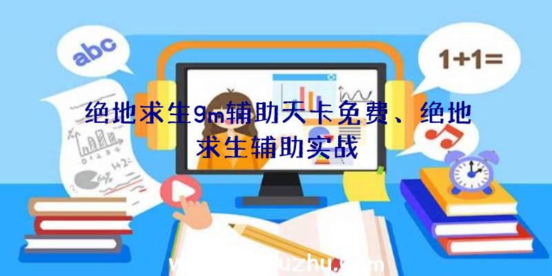 绝地求生gm辅助天卡免费、绝地求生辅助实战