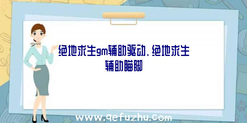 绝地求生gm辅助驱动、绝地求生辅助瞄脚