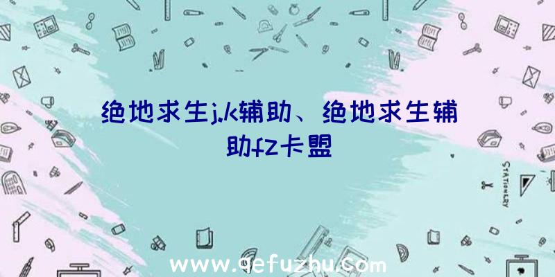 绝地求生j.k辅助、绝地求生辅助fz卡盟