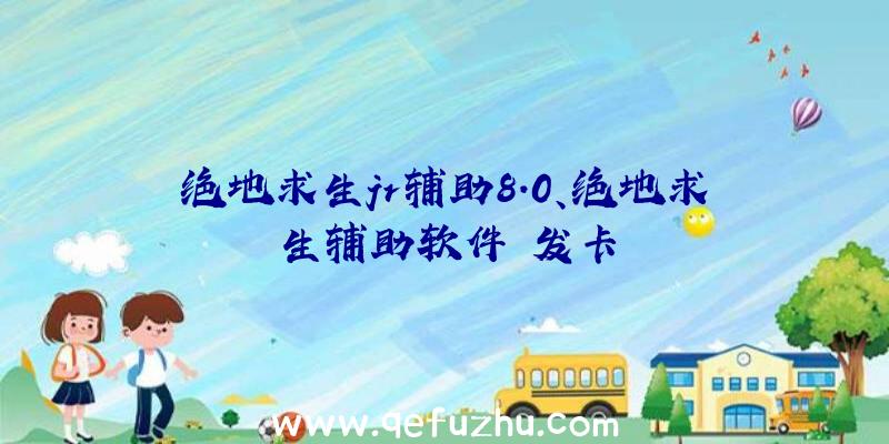 绝地求生jr辅助8.0、绝地求生辅助软件