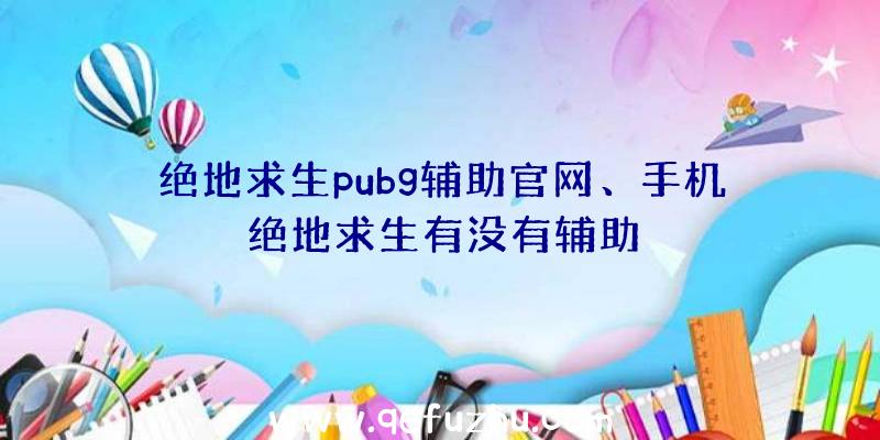 绝地求生pubg辅助官网、手机绝地求生有没有辅助