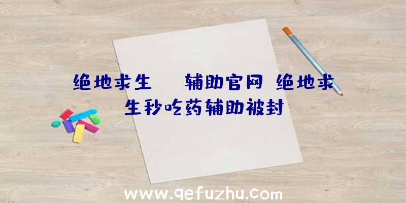 绝地求生rap辅助官网、绝地求生秒吃药辅助被封