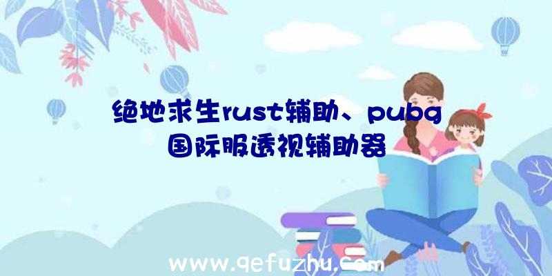 绝地求生rust辅助、pubg国际服透视辅助器