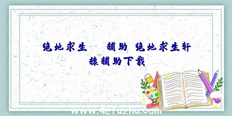 绝地求生tnt辅助、绝地求生轩辕辅助下载