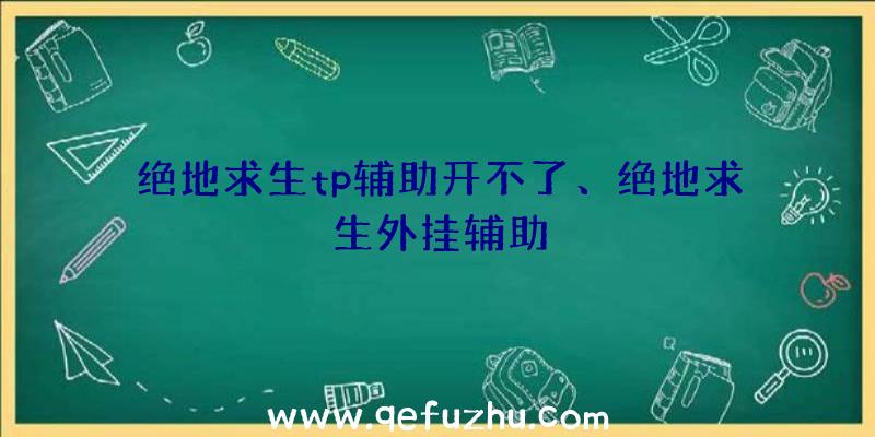 绝地求生tp辅助开不了、绝地求生外挂辅助