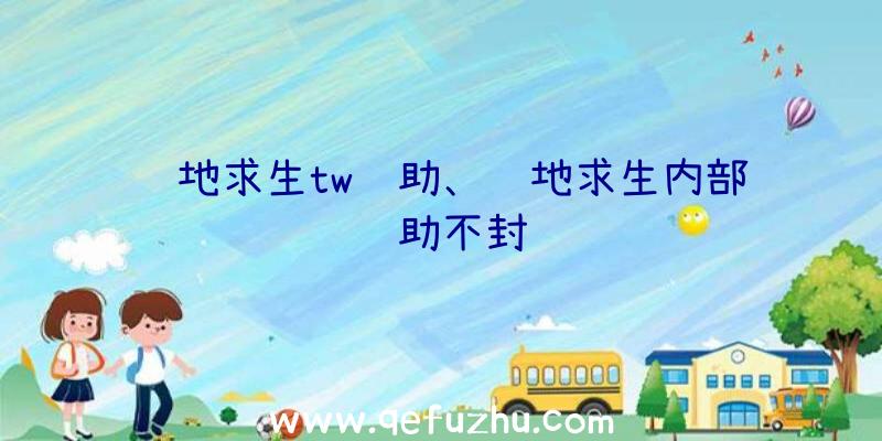 绝地求生tw辅助、绝地求生内部辅助不封