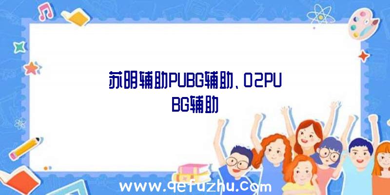 苏明辅助PUBG辅助、02PUBG辅助