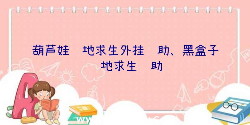 葫芦娃绝地求生外挂辅助、黑盒子绝地求生辅助