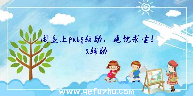 闲鱼上pubg辅助、绝地求生da辅助