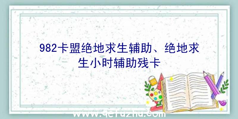 982卡盟绝地求生辅助、绝地求生小时辅助残卡