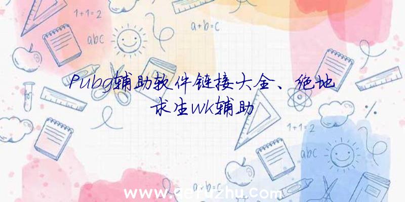 Pubg辅助软件链接大全、绝地求生wk辅助