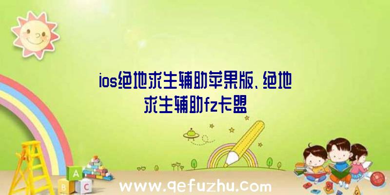 ios绝地求生辅助苹果版、绝地求生辅助fz卡盟